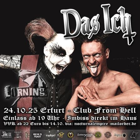 Flyer von Termin "Das Ich + Lorning"