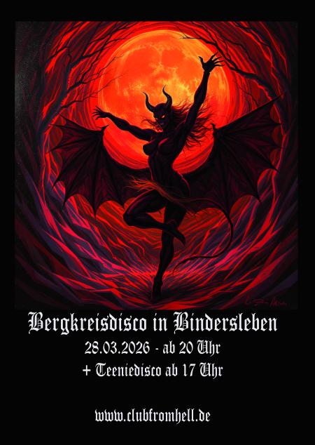 Flyer von Termin "Bergkreisdisco"