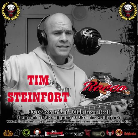 Flyer von Termin "Tim Steinfort + Rocco"