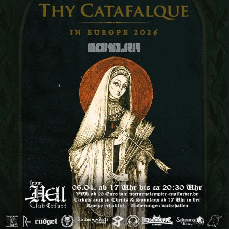 Flyer von Termin "Thy Catafalque +Bong-Ra"