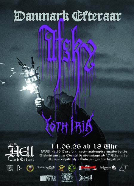 Flyer von Termin "Afsky + Yoth Iria"