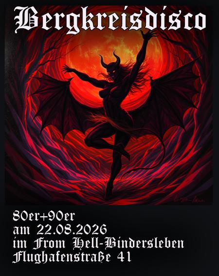 Flyer von Termin "Bergkreisdisco"