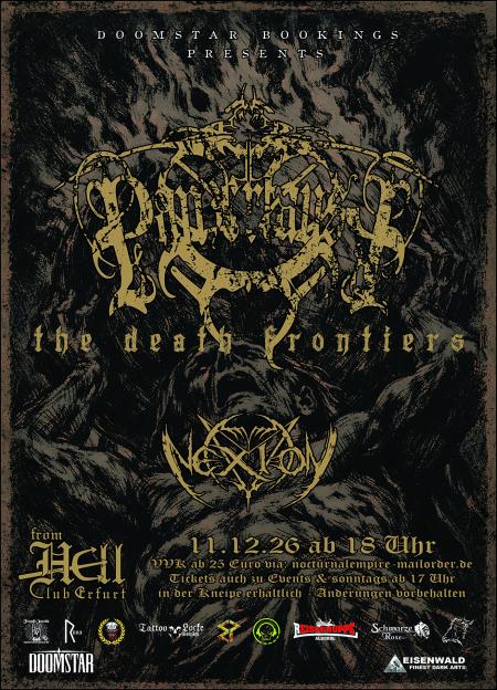 Flyer von Termin "Panzerfaust + Nexion"