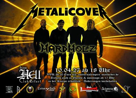 Flyer von Termin "Metalicover + Hardholz"