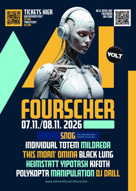 Flyer von Termin "Fourscher Festival 2026"